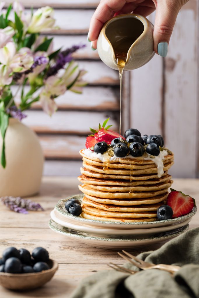 Tortitas con chorreo tortitas Qué hace que una foto gastronómica tenga alma